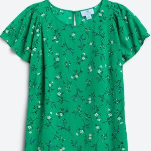 Sharaden Flutter Sleeve Blouse